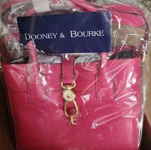 NWT Dooney and Bourke brand new fushia crossbody purse